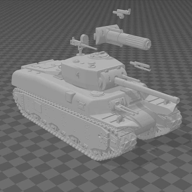 M6 Heavy Tank for Dust Warfare 1947