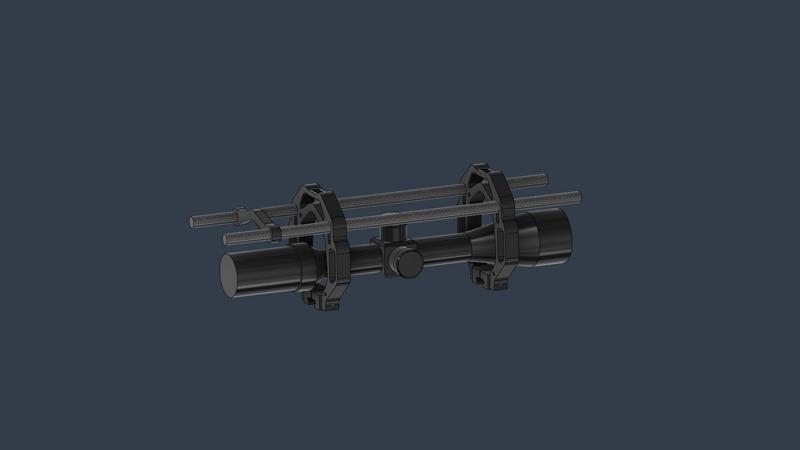 Armor optic carbon for airsoft scope