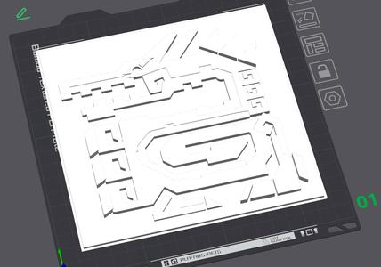 LAGIACRUS - ICON PLATE FROM MONSTER HUNTER (SINGLE COLOR)