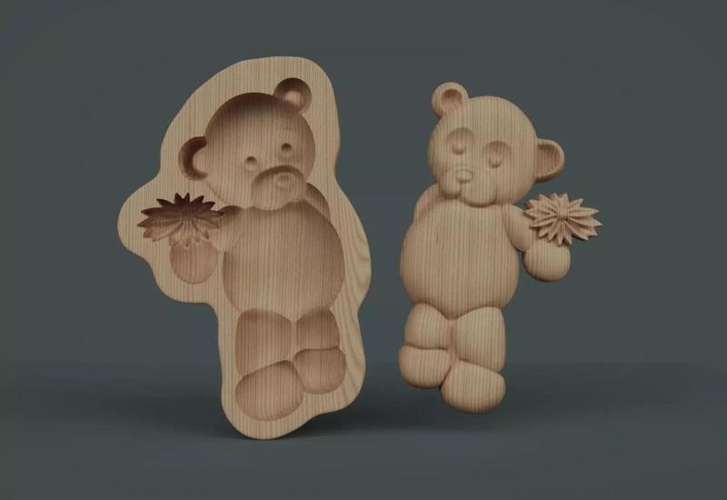 Bear Cookie Stamp