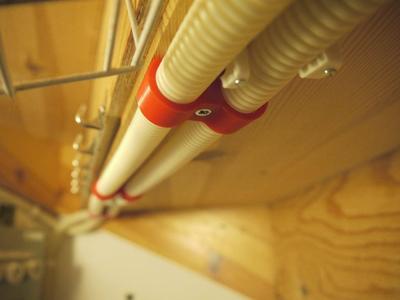 ∅20mm PVC pipe screw clips