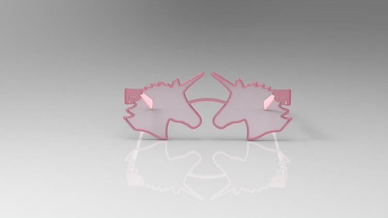 glasses : unicorn style 2 models