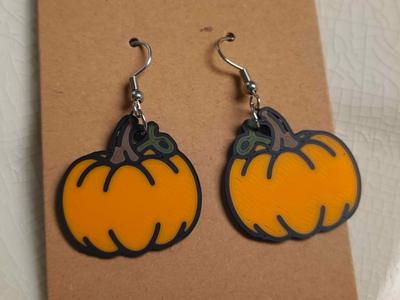 Pumpkin Earings