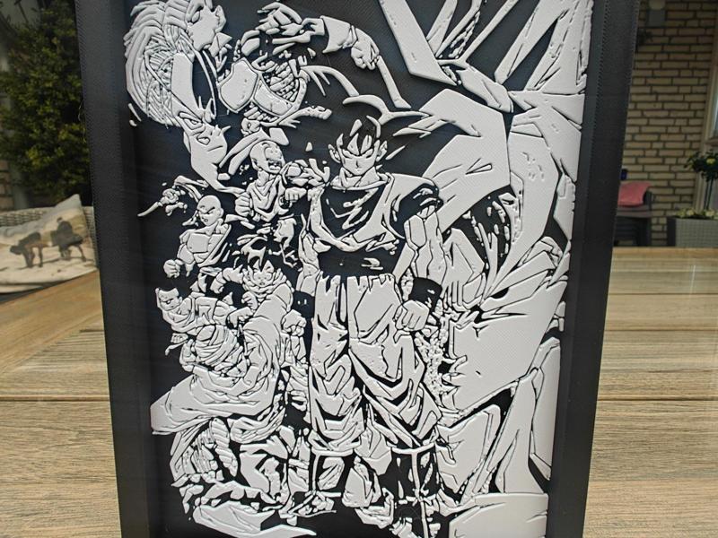 Dragon Ball Z Manga poster