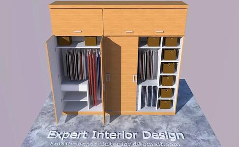 Modular Wardrobe Design for Home
