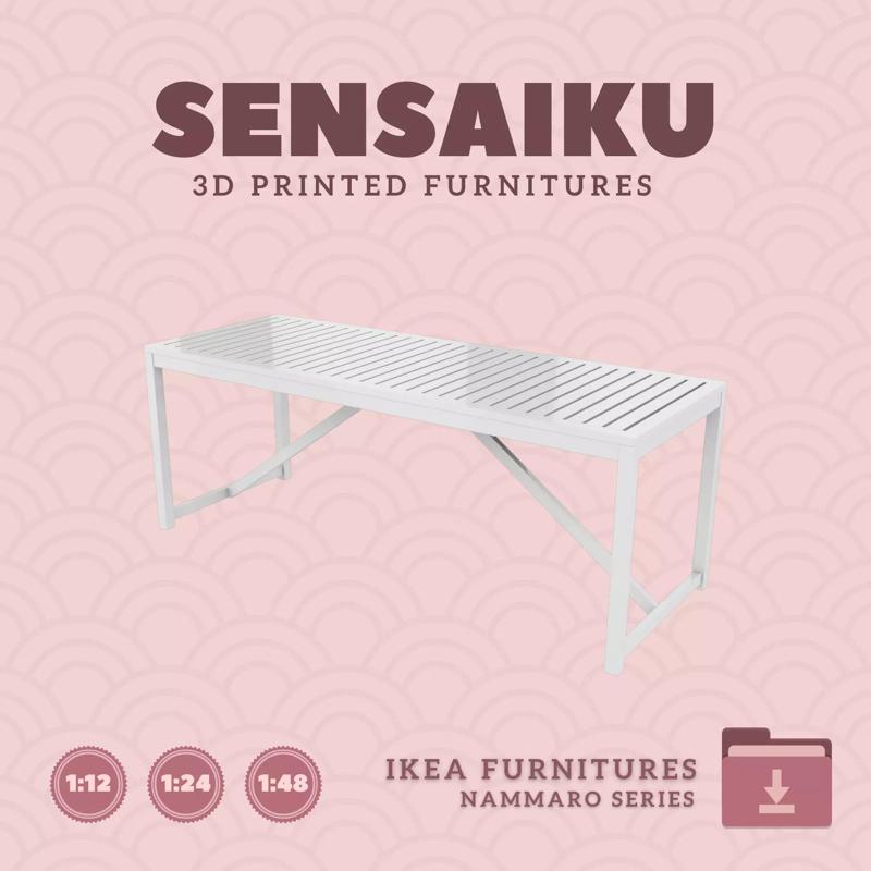 NAMMARO Table V2 for Miniature Dollhouse - IKEA - 3D Print