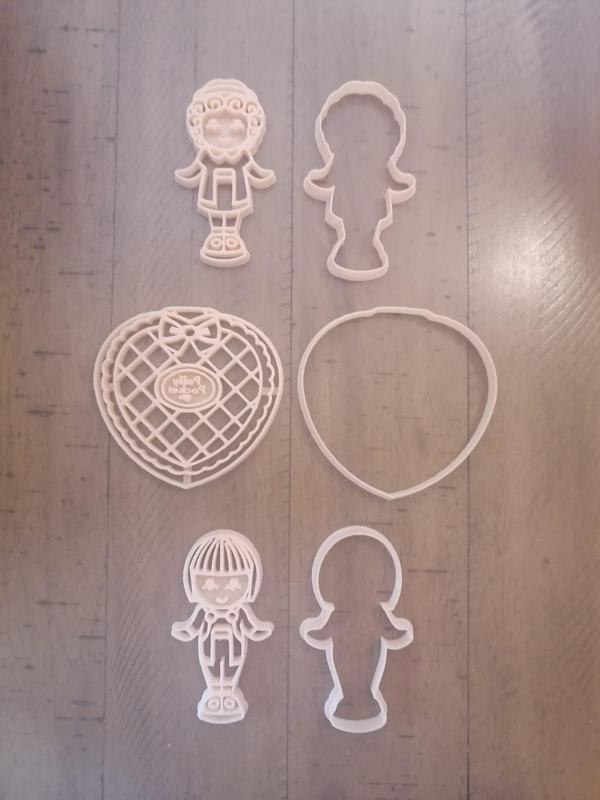 Polly pocket cookie cutter