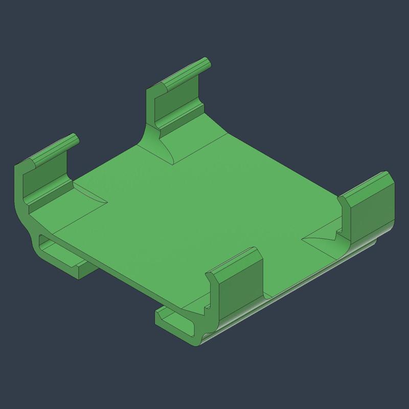 Shure Glxd strap holder