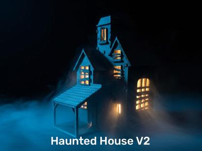 Luminous Halloween Haunted House - V2
