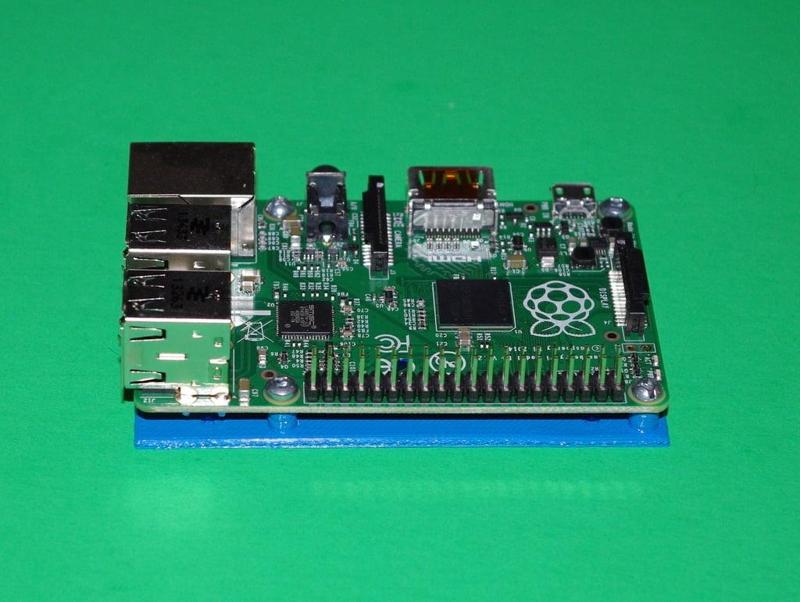 Raspberry Pi Model B+ Drilling And Mounting Plates