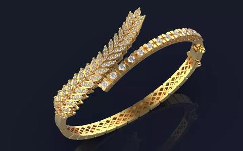 bracelet engagement gold
