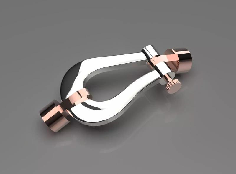 Two-tone bracelet top connection model bg0033