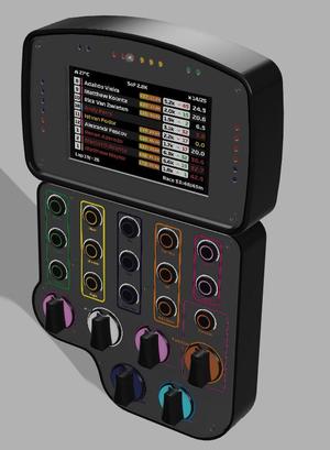 DIY CORVETTE C8.R GTE ButtonBox