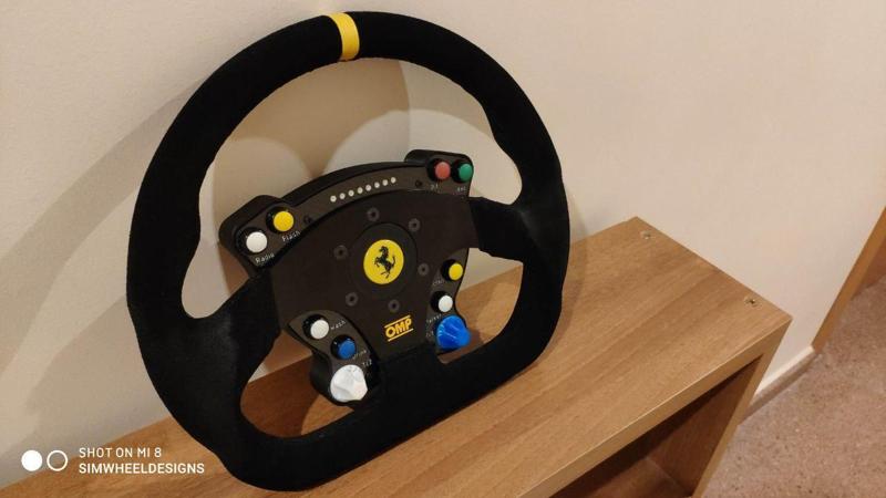 DIY Ferrari 488 CHALLENGE Steering Wheel