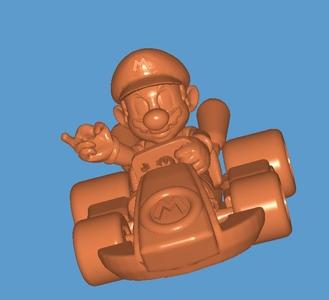 Mario kart Finger
