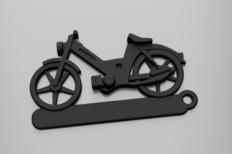 Puch Maxi moped motorcycle keychain