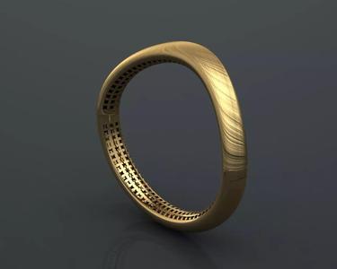 Bold Luxury Bracelet with Side Lock Mechanism