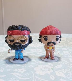 Cheech and Chong up in Smoke Figures