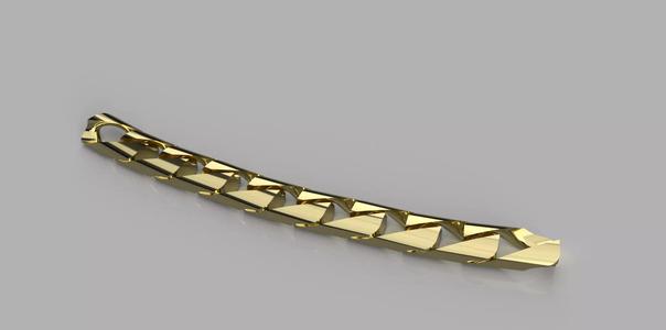 Cuban style chain link