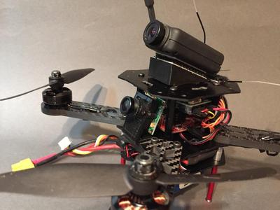 FPV Race Camera Mount - PZO 420M, 20 Degrees