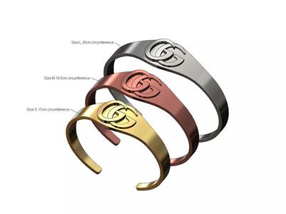 GG logo cuff bracelet