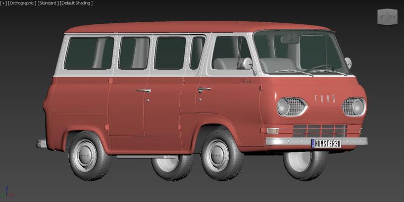 Ford E-Series Falcon Club Wagon 1963