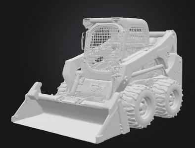 Wheeled Skid Steer w/ Bucket