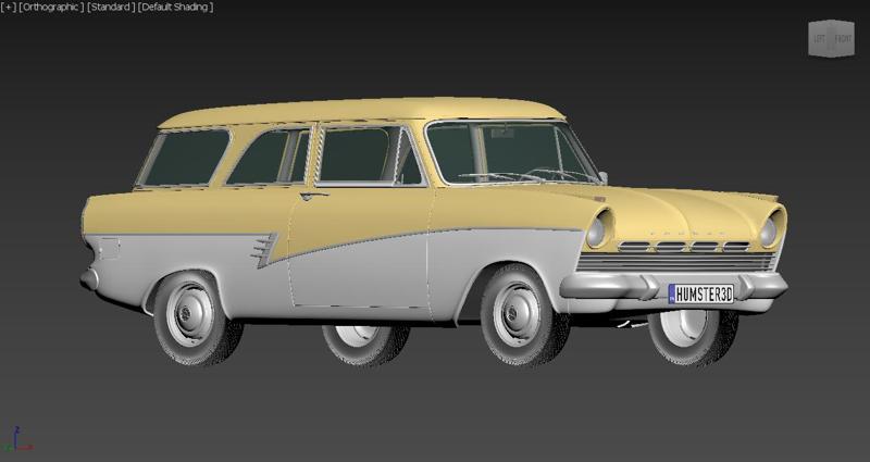 Ford Taunus P2 17M Kombi 1957