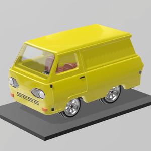 Ford Econoline 1/64 complete model van