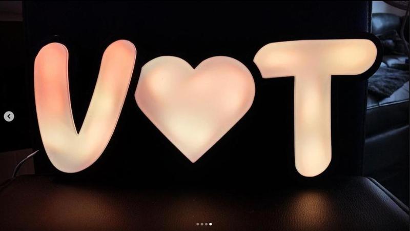V❤️T / V Love T Nooble Wooble rgb led light letters