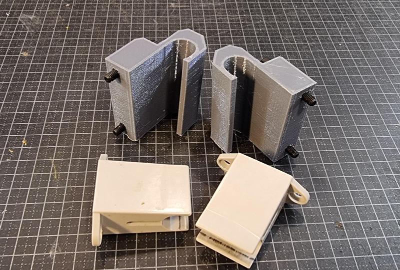 Rex markise - feste til vindstøtten