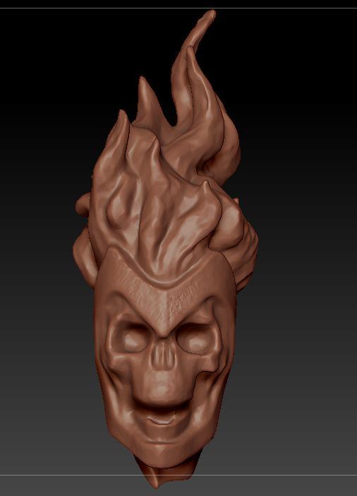 Deathstorm dc comics 3d scan