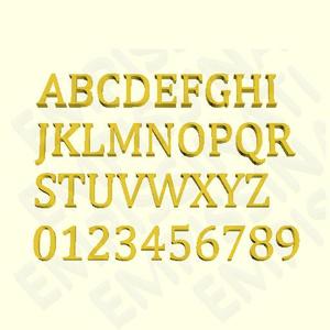 CAMBRIA - 3D LETTERS, NUMBERS AND SYMBOLS