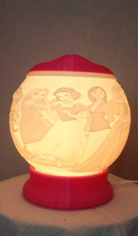 princess lamp