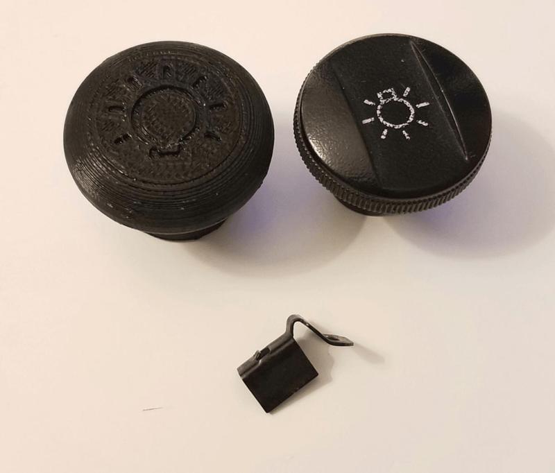 Ford Headlight Knob E-series