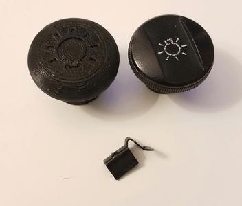 Ford Headlight Knob E-series