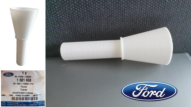 Funnel - Ford Diesel Engine Tank Adapter