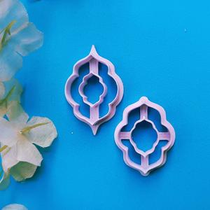 1 pcs earrings v7 clay cutter