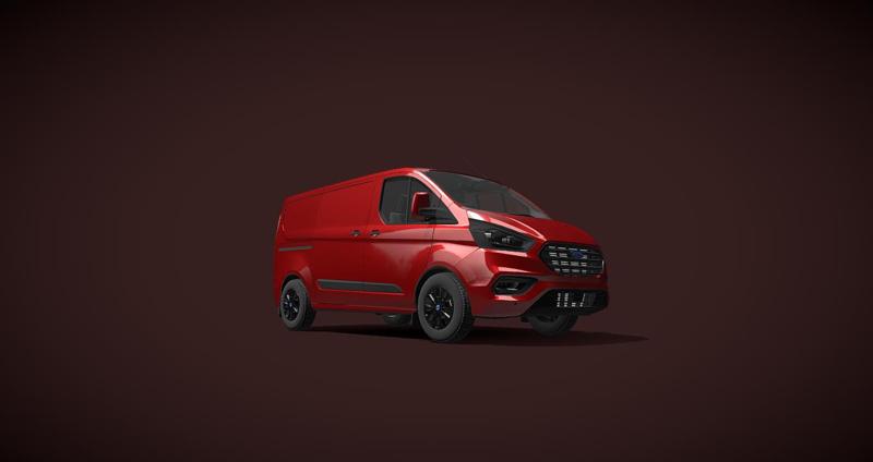 Ford Transit Custom Red
