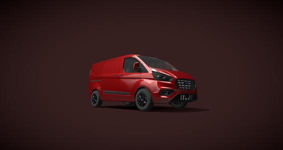 Ford Transit Custom Red