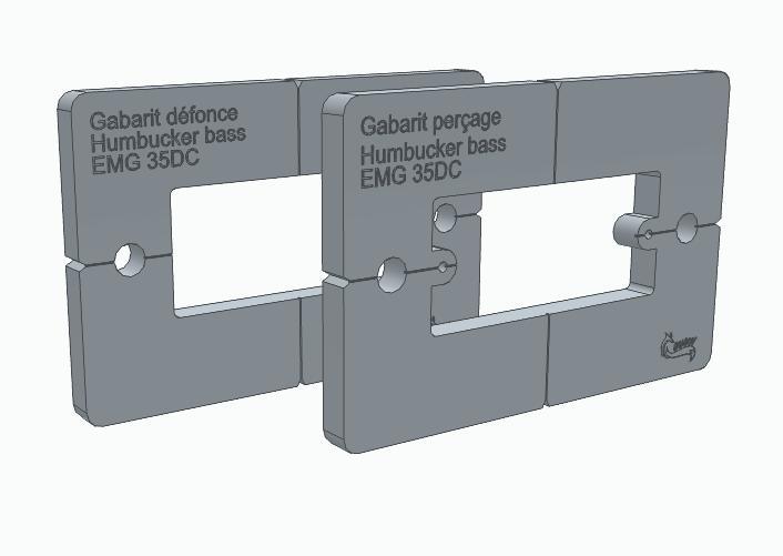 LOW HUMBUCKER MIC RIPPING JIG TYPE EMG 35DC
