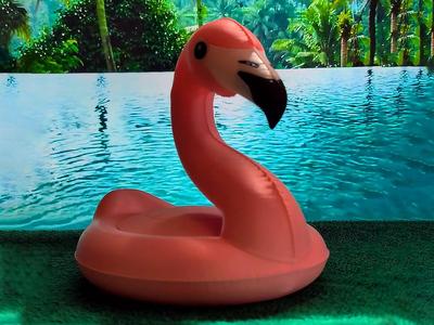 Flamingo inflatable