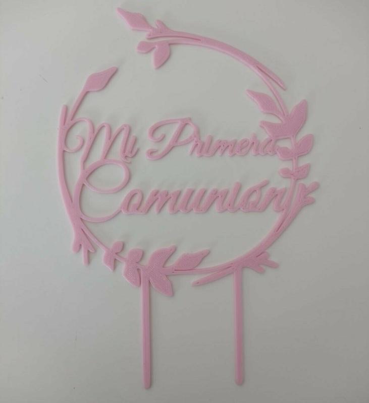 my first communion cake topper