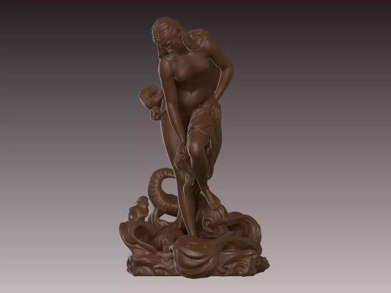 Sea Nymph Mythological Ocean Spirit