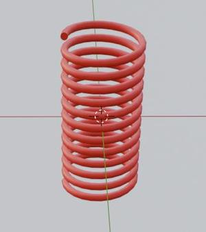 Set of 3 PLA printable springs - small, medium and large