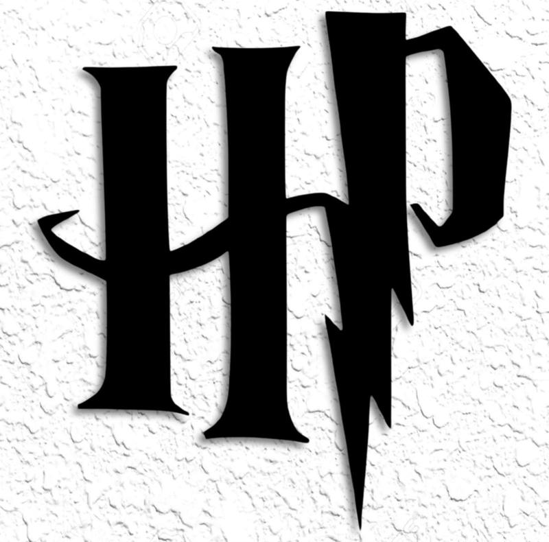 Harry Potter HP logo wall art Harry Potter wall décor