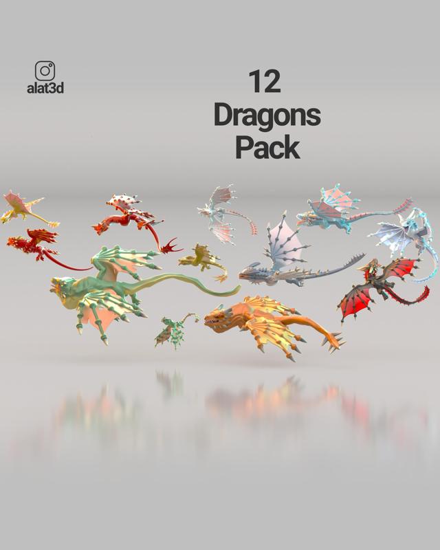 12 dragons pack