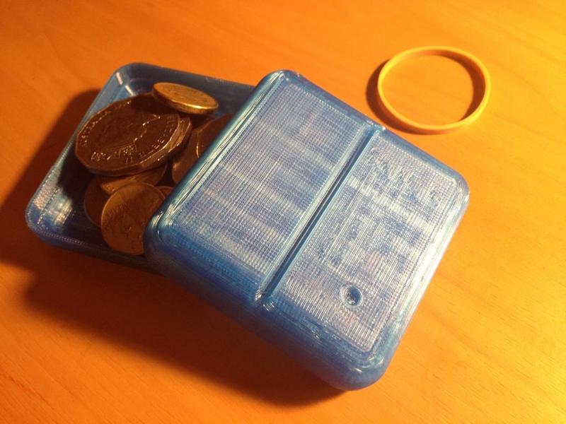 Travel loose change holder
