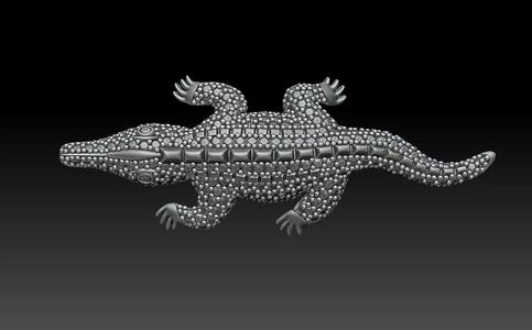 CROCODILE PENDANT
