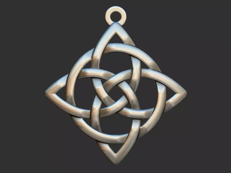 Celtic Medieval Knot Pendant